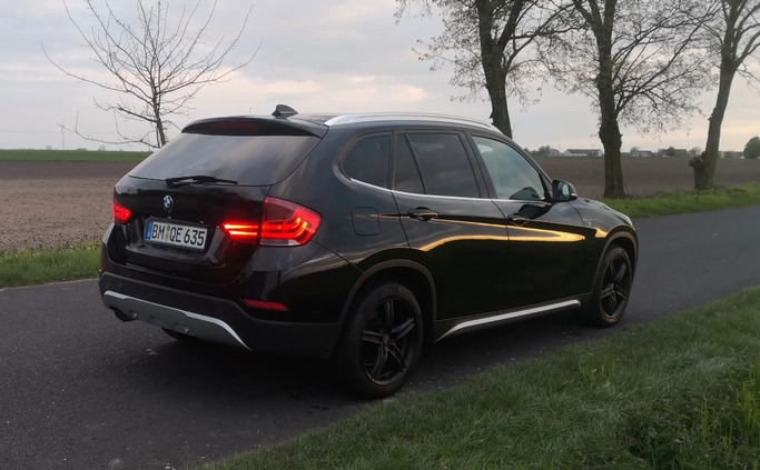 BMW X1 cena 39900 przebieg: 189000, rok produkcji 2013 z Okonek małe 137